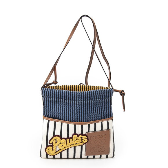 Loewe Handbags - Loewe Embroidered Drawstring Pouch Crossbody